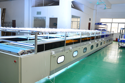 Our LED lighting products, auto-aging test was officially opened