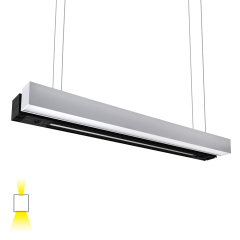 Direct Indirect LED Linear Light - Premium Linear LED Ceiling Light for Modern Interiors