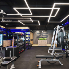 Lumière linéaire LED directe et indirecte