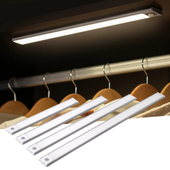 Magnetic Cabinet Light - 3CCT Motion Sensor Battery Powered Dimmable Rechargeable LED Light