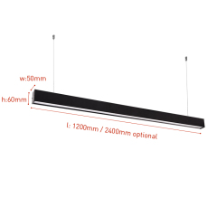 5060 Eco LED Linear Light - 4ft 40W | 8ft 80W Economic Linear LED Pendent Lights