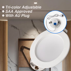 Led Down Light - 3CCT DIP swithable dimmable for residential or commercial applications