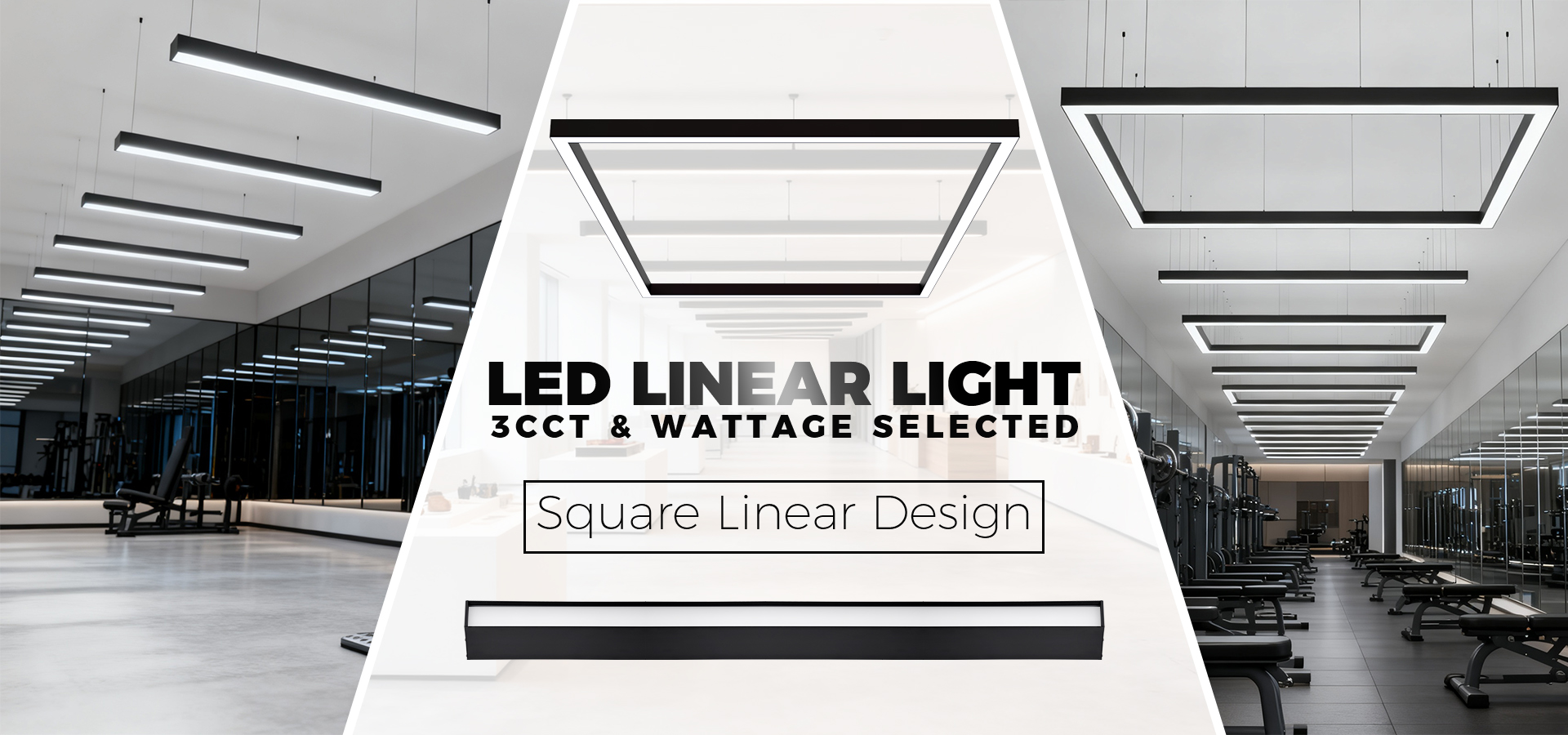 High Performance Linear LED Ceiling Pendent Lights & Fixtures