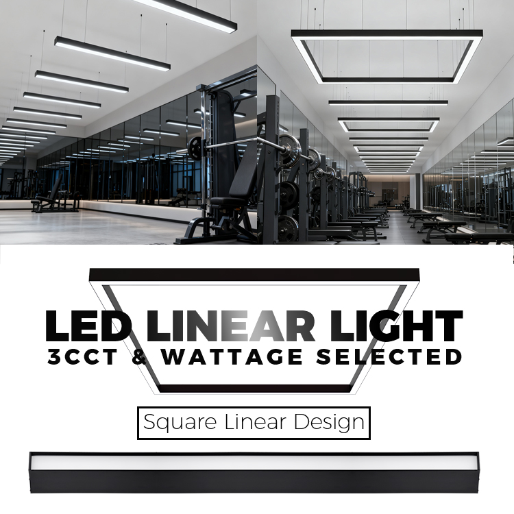 High Performance Linear LED Ceiling Pendent Lights & Fixtures