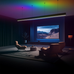 Lumière linéaire LED directe et indirecte