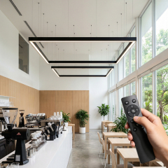 Lumière linéaire LED directe et indirecte