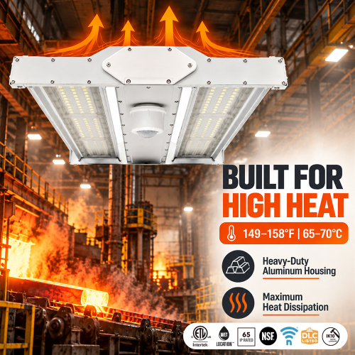 High Temperature LED High Bay Light for Industrial Facilities | LONYUNG