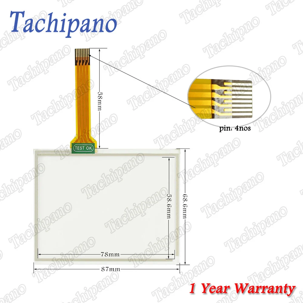 Touch screen glass for 6AV7841-0AD10-0CB0 6AV7 841-0AD10-0CB0 SIMATIC ...
