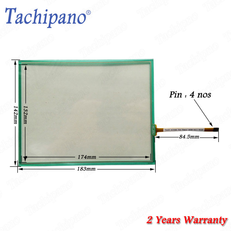 Touch screen panel glass for A02B-0311-B520