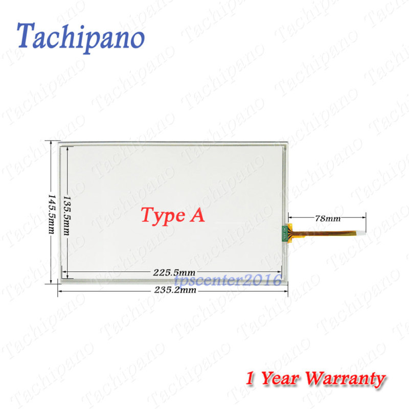 Touch screen panel glass for ATO057-03M-04