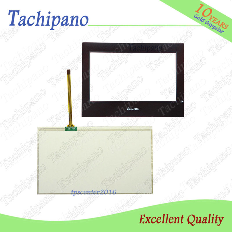 Touch screen panel glass for TG765-MT TG765-XT-C with Protective film overlay