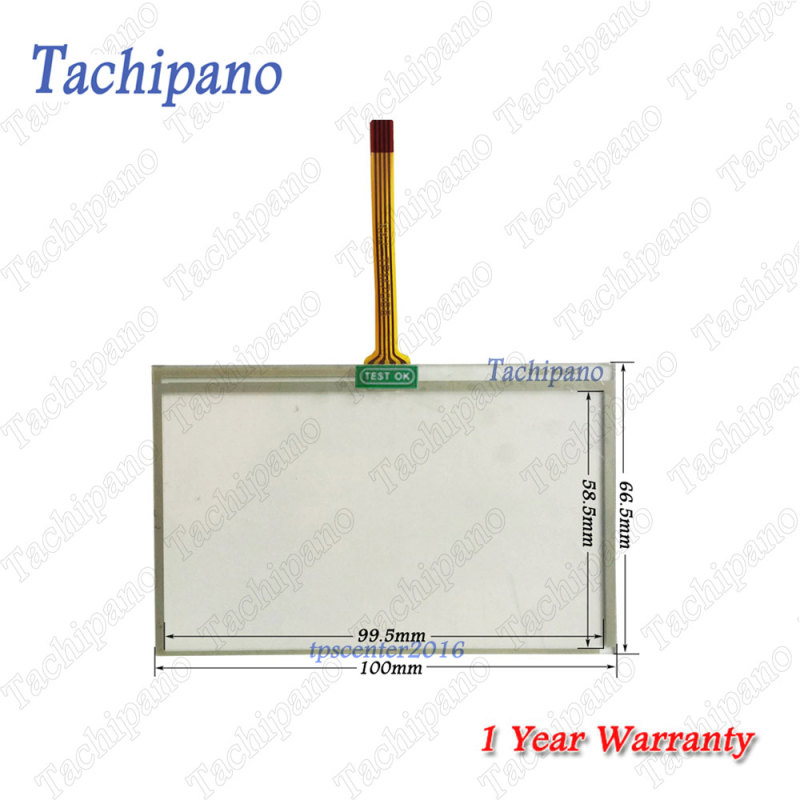 Touch screen panel glass for Wecon LEVI430T with Protective film overlay