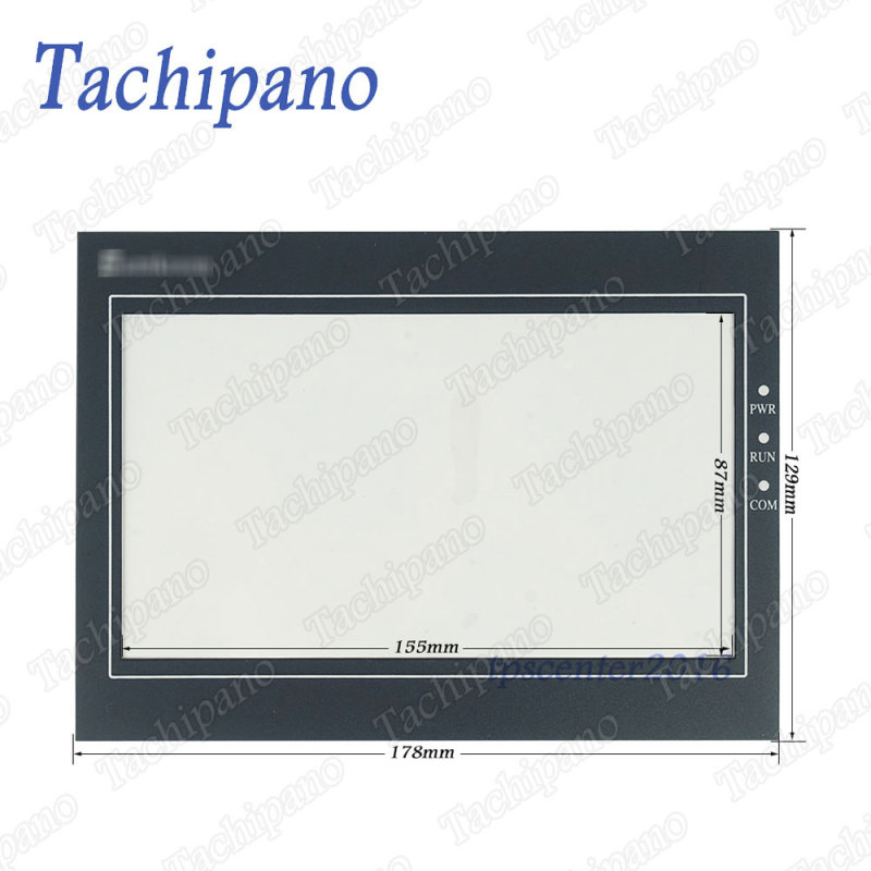 Touch screen panel glass for Samkoon SA-7A SA-7B SK-070HE 7 inch with Protective film overlay