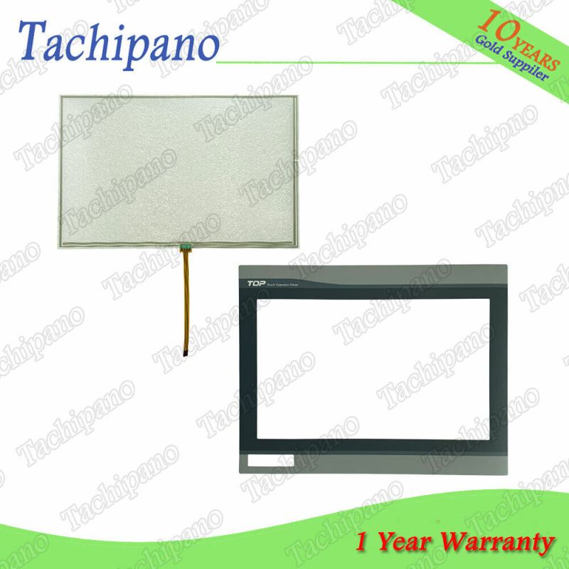 Touch screen panel glass for GTOP10TW-FD with Protective film overlay