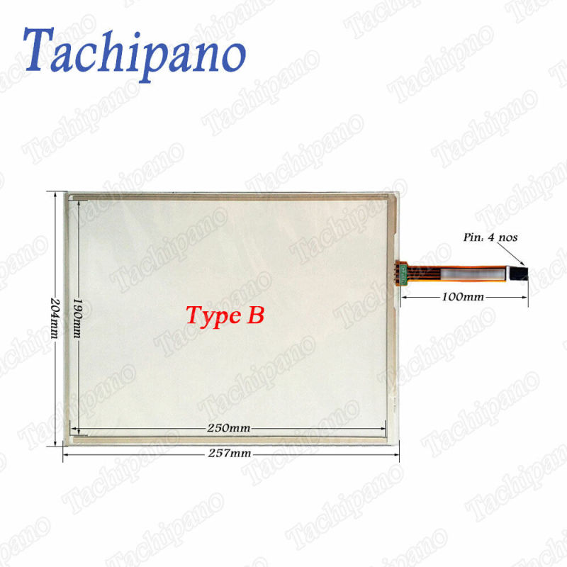 Touch screen panel glass for Advantech IPC-1260T-H IPC-1260TH IPC1260TH