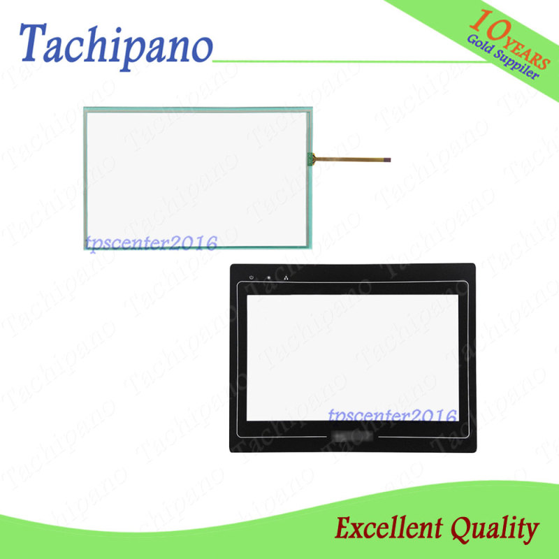 Touch screen panel glass for WEINVIEW MT6100i MT6100iV2 MT6100iV2WV MT6100iV2EV with Protective film overlay