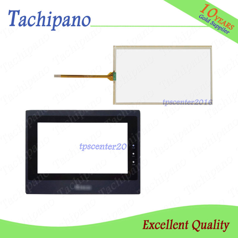 Touch screen panel glass Digitizer for Kinco MT4414T MT4414TE 7” with Protective film overlay