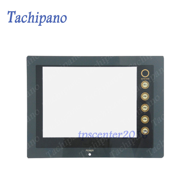 Touch screen panel glass for Fuji UG230H UG230H-LS4 UG230H-SS4 with Protective film overlay