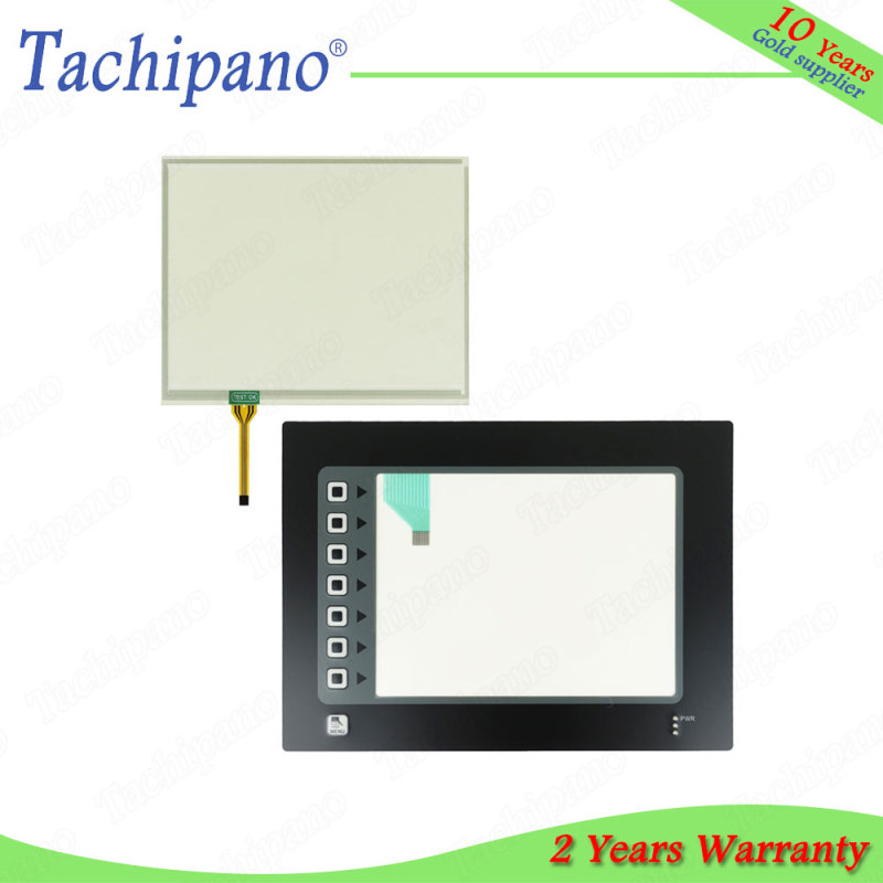 Touch screen panel glass for Red Lion G410 G410C G410C000 with Membrane switch keypad keyboard