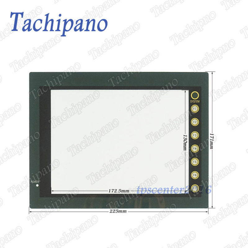 Touch screen panel glass for Fuji V708SD V708iSD with Protective film overlay