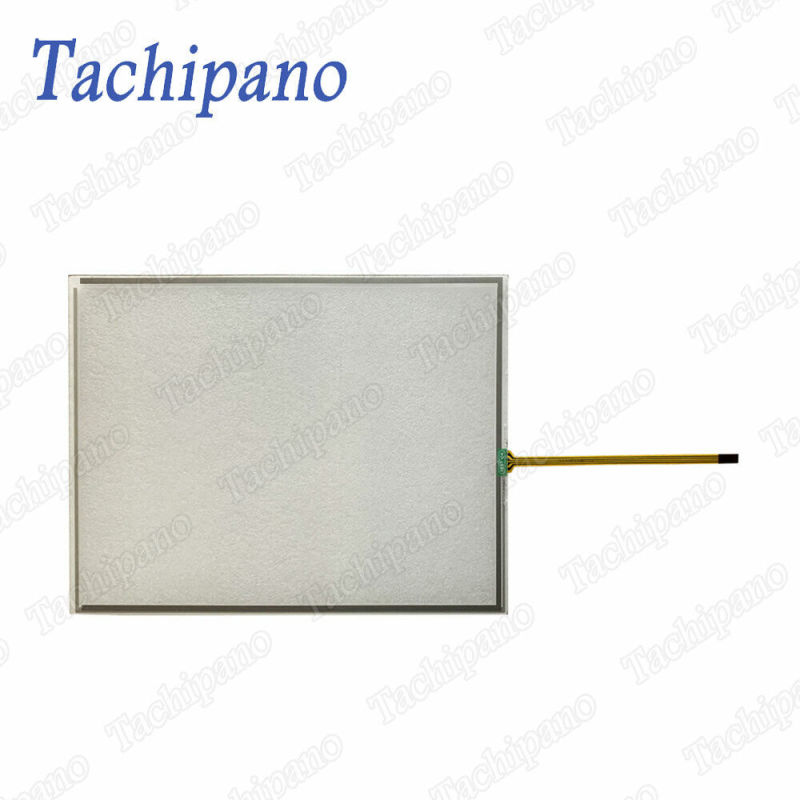 Touch screen panel glass for MONITOUCH V9100IC V9100ICD V9100IS V9100ISD with Protective film overlay