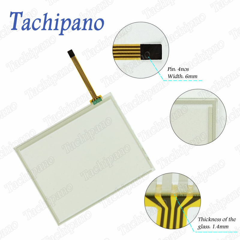 Touch screen panel glass for Mitsubishi GT1655-VTBD GT1655VTBD