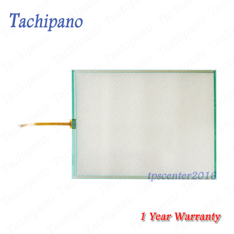 Touch screen panel glass for Mitsubishi GT1695-XTBA GT1695-XTBD with Protective film overlay