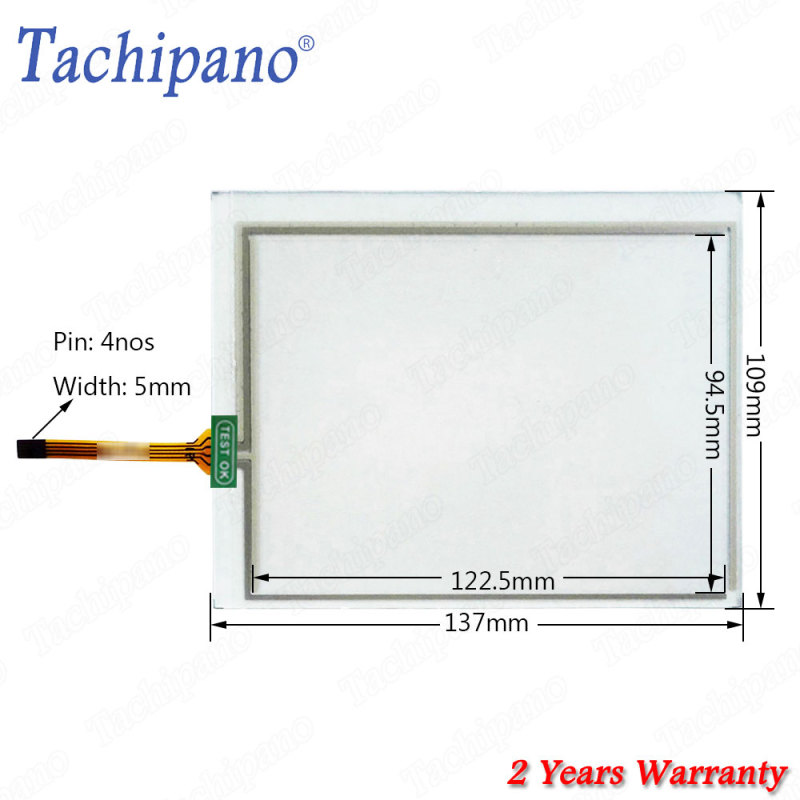 Touch screen panel glass for AMT9528 AMT 9528 AMT-9528