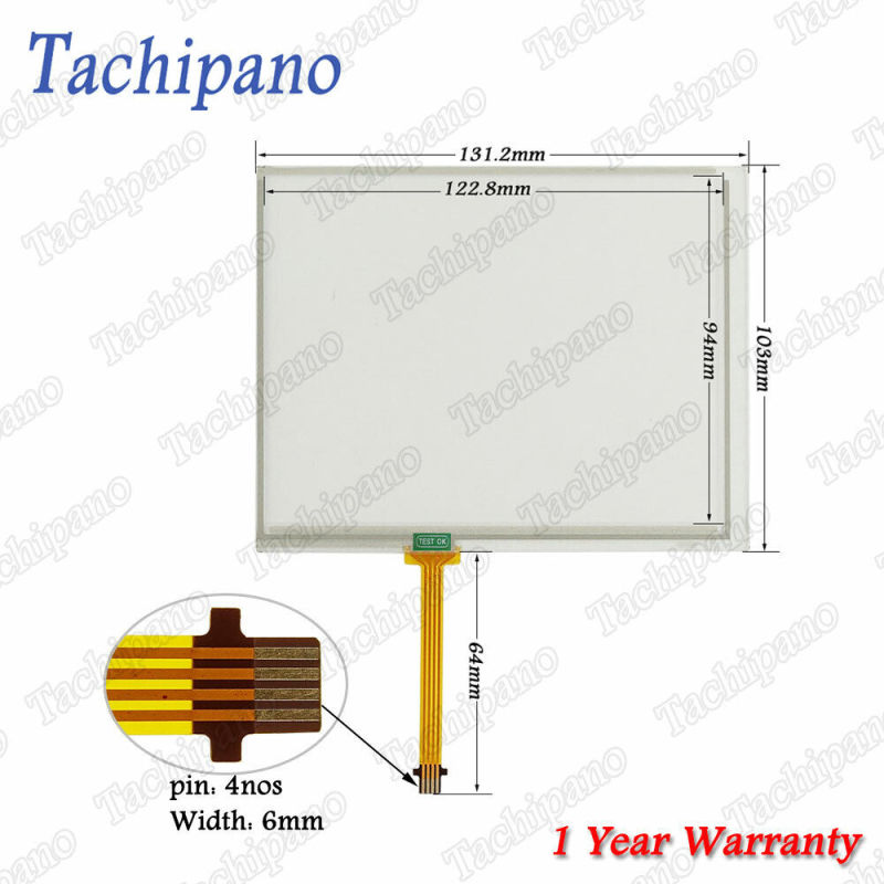 Touch screen panel glass for IDEC HG2G-5FT22-TF-S