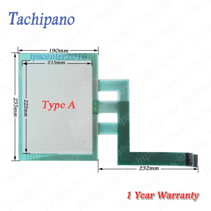 Touch screen panel glass for FANUC GQPI2D100L2P GQPI2D100L2P-A Total Control QuickPanel