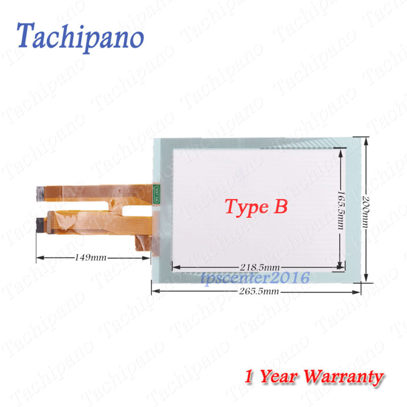 Touch screen panel glass for FANUC GQPI2D100L2P GQPI2D100L2P-A Total Control QuickPanel