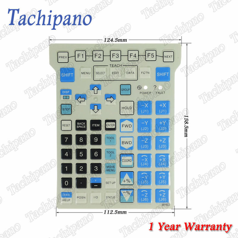 Protective film for Fanuc AWE2 GLS1 GNE2 MHE2 Front overlay