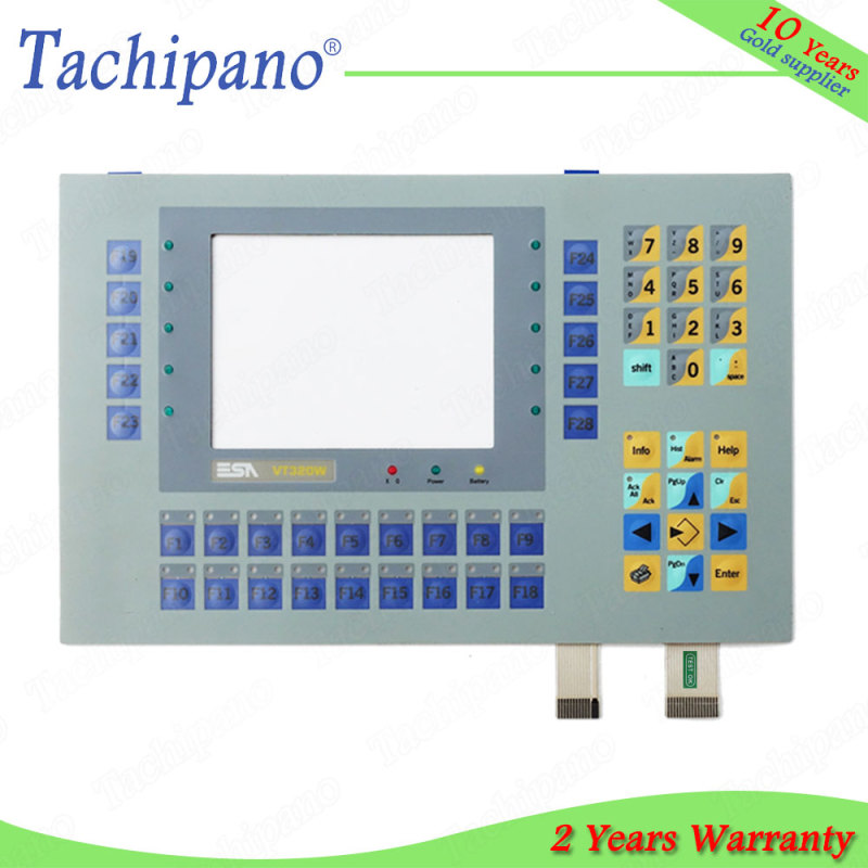 Membrane keypad switch keyboard for ESA VT320W VT320WA0000