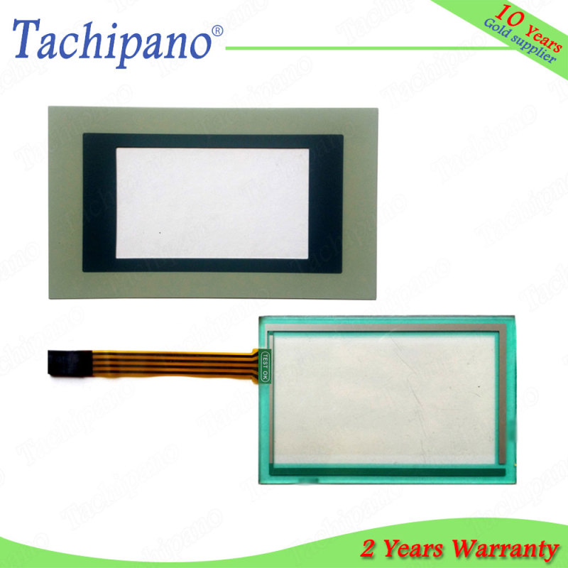 Touch screen panel glass for ESA VT155W00000 VT155W with Protective film overlay