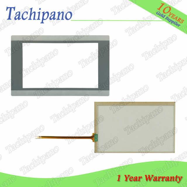 Touch screen for Eaton XV-102-D6-70TWRC-10 touch panel glass replacement with protective film overlay