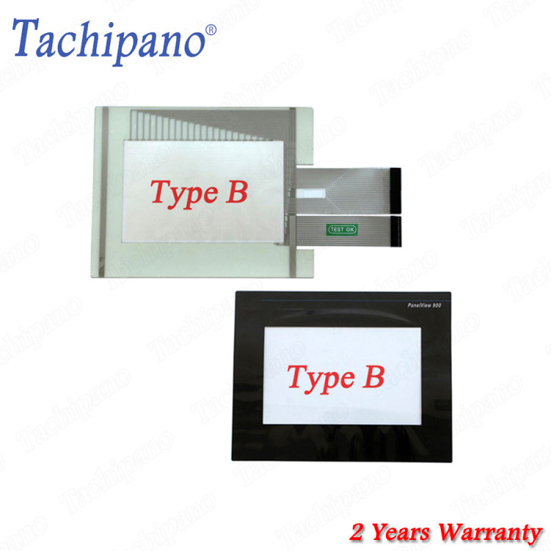 Touch screen for AB 2711-T9A1 2711-T9A1L1 PanelView Standard 900 Monochrome with protective film