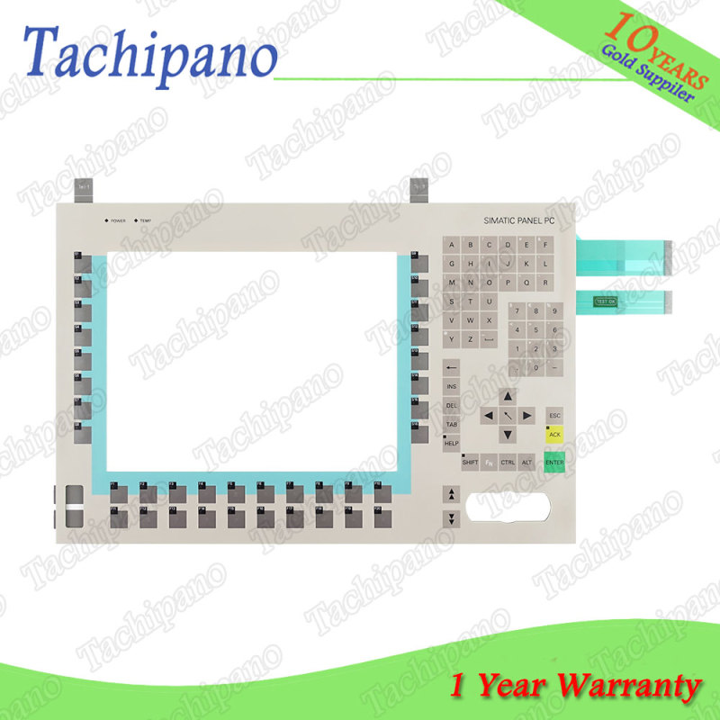 Membrane keypad for 6AV8100-0BC00-1AA1 6AV7613-0AB12-0AF0 Siemens PC670-12 keyboard switch 6AV8 100-0BC00-1AA1 6AV7 613-0AB12-0AF0