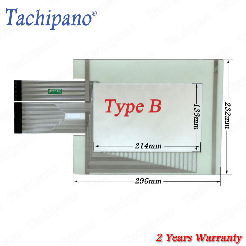 Touch screen for AB 2711-T9A1 2711-T9A1L1 PanelView Standard 900 Monochrome with protective film