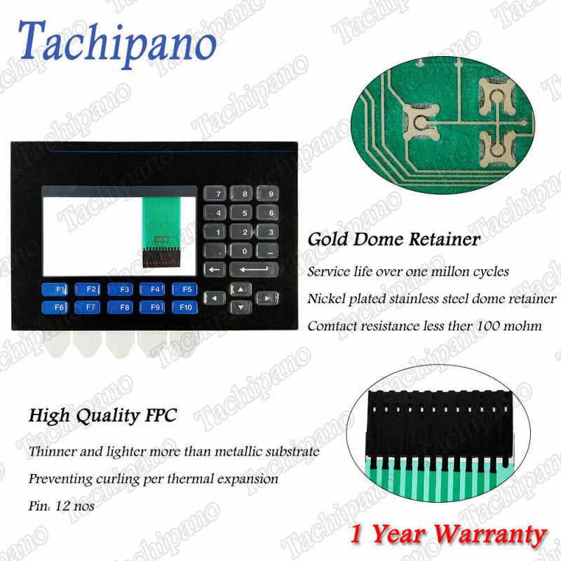 Plastic cover for AB 2711-B5A2 2711-B5A2X 2711-B5A2L1 Front and Back Case Housing Shell + Keypad Switch Keyboard+Touch screen panel