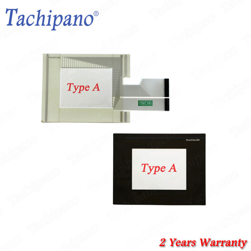 Touch screen for AB 2711-T9A8 2711-T9A8L1 PanelView Standard 900 Monochrome with protective film