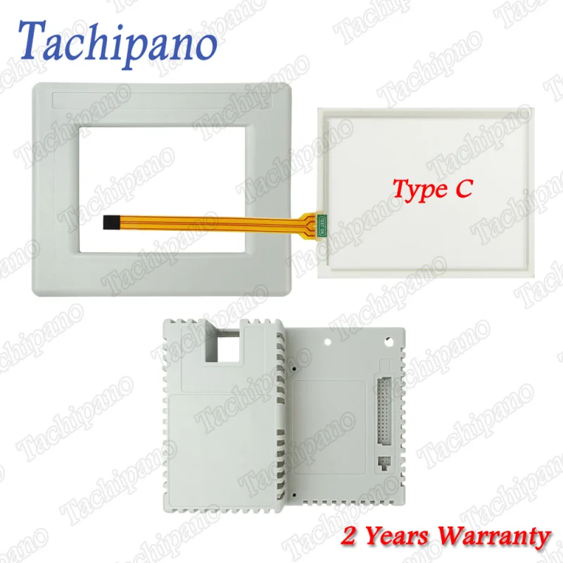 Plastic Case for AB 2711P-T6C20A 2711P-T6C20D PanelView Plus 600 Front and Back Case Housing Shell+Touch screen panel