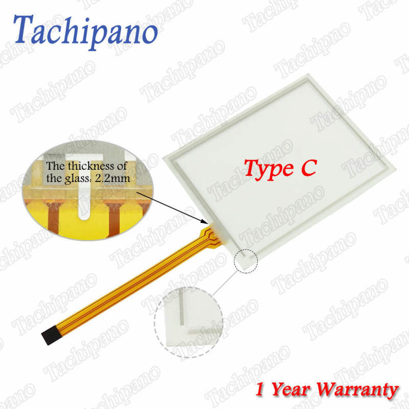 Plastic Case for AB 2711P-B6C10D 2711P-B6C15D PanelView Plus 600 Front and Back Case Housing Shell+Touch screen panel+Gasket