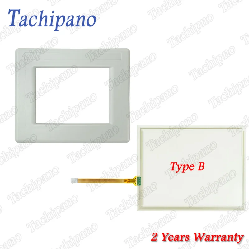 Plastic Case for AB 2711P-T6C20A 2711P-T6C20D PanelView Plus 600 Front and Back Case Housing Shell+Touch screen panel