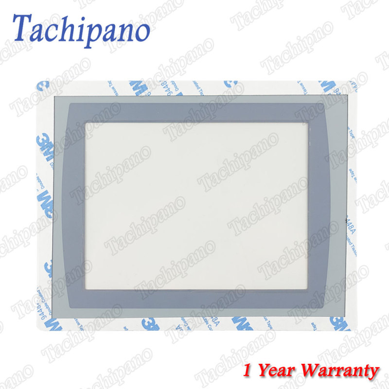 Touch screen panel glass for AB 2711P-T6C21D8S with Protective film overlay