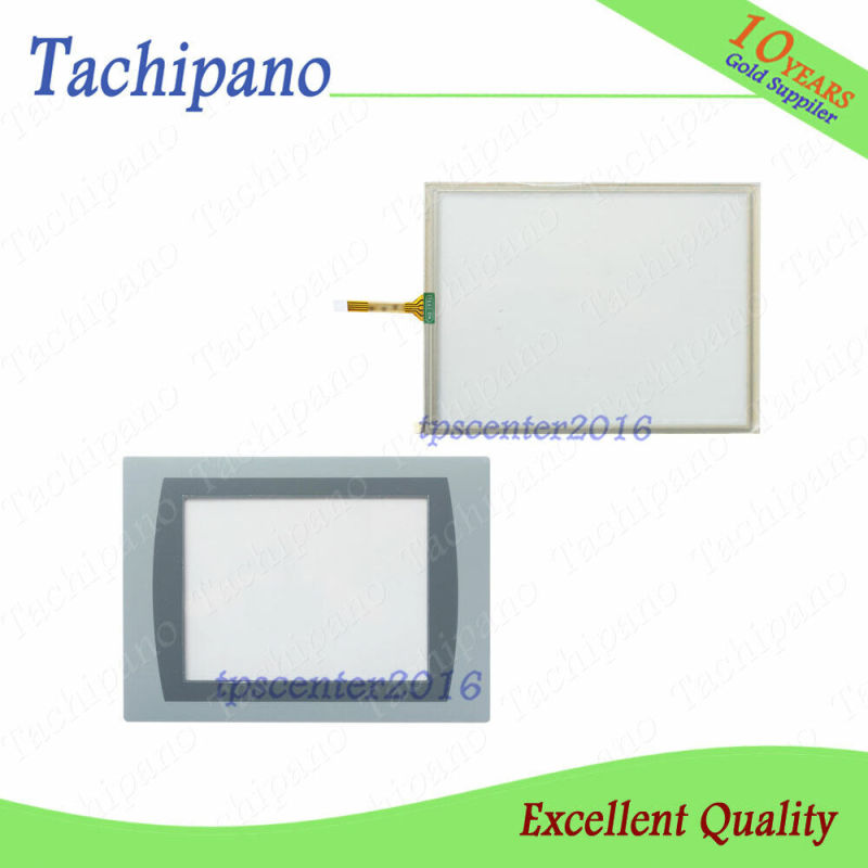 Touch screen panel glass for AB 2711P-T7C21D8S B SER B with Protective film overlay