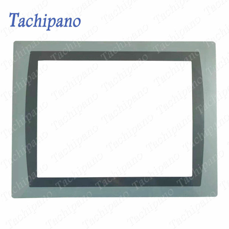 AB 2711P-T10C21D8S Touch screen panel glass for AB 2711P-T10C21D8S Digitized 4pin with Protective film overlay