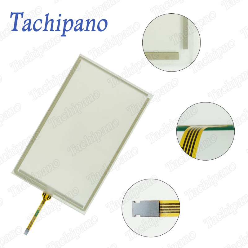 Touch screen panel glass for AB 2711P-T9W21D8S 4pin panelview plus 7 with Protective film overlay