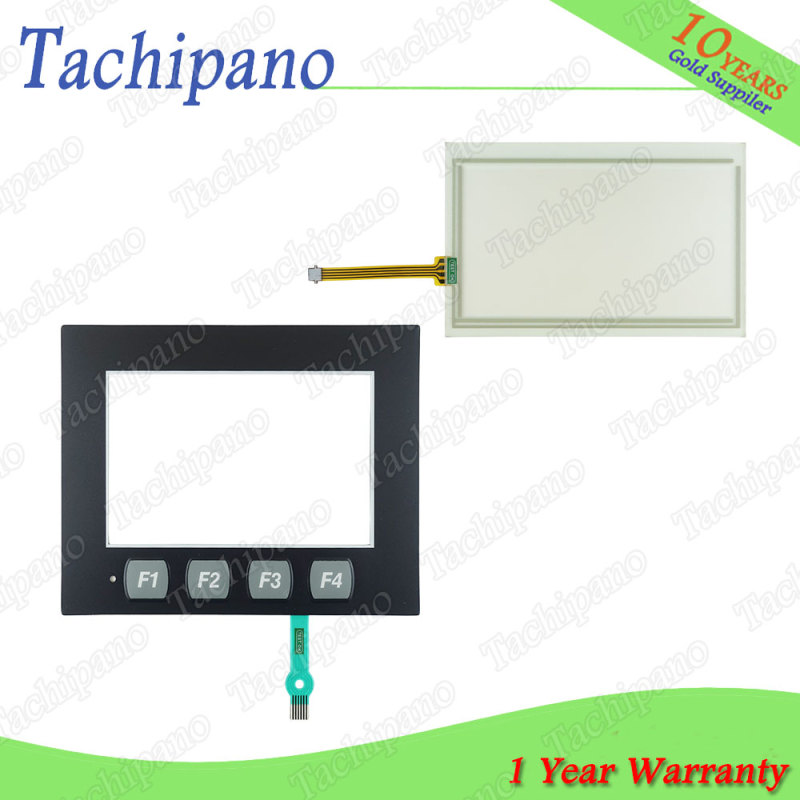 Touch screen panel glass for AB 2711R-T4T PanelView 800 with Membrane keypad switch keyboard