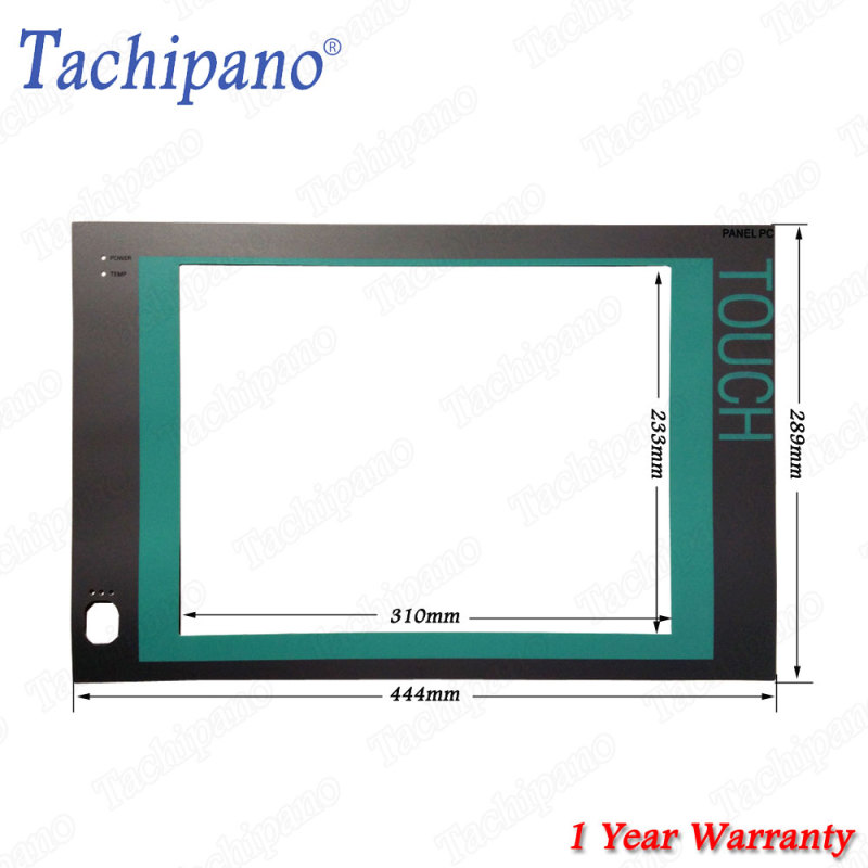 Touch screen for 6AV7462-6AA41-0BJ0 6AV7 462-6AA41-0BJ0 PANEL PC 15'' Panel glass with Protective film