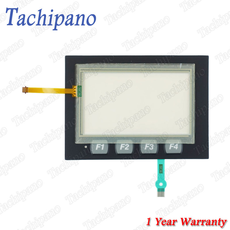 Touch screen panel glass for AB 2711R-T4T PanelView 800 with Membrane keypad switch keyboard